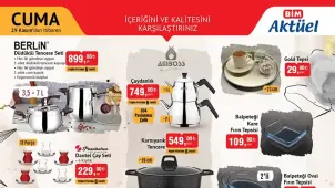 BİM 26-29 Kasım Aktüel Kataloğu: Olağanüstü İndirimler ve İnovatif Ürünler! - 61Gündem